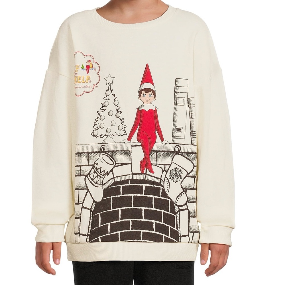 Elf on the Shelf  Sweatshirt For Kids In Size 5T